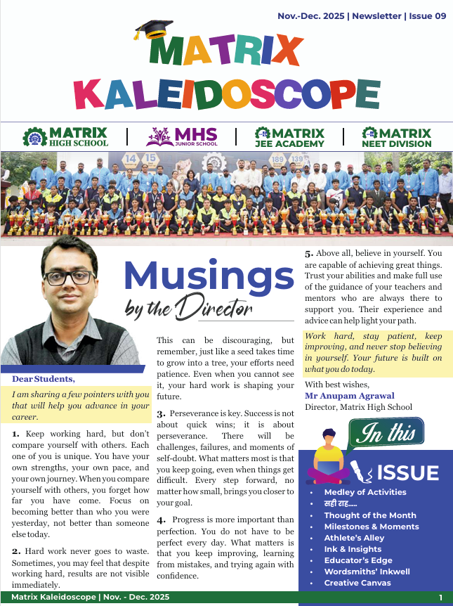 Cover of MHS Newsletters —Nov and Dec 2025